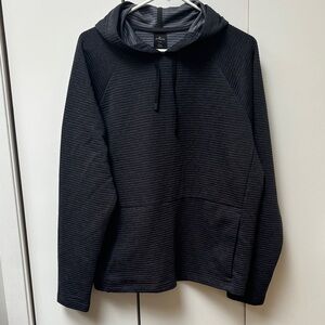 REI Cooperative charcoal ribbed Hooded Shirt